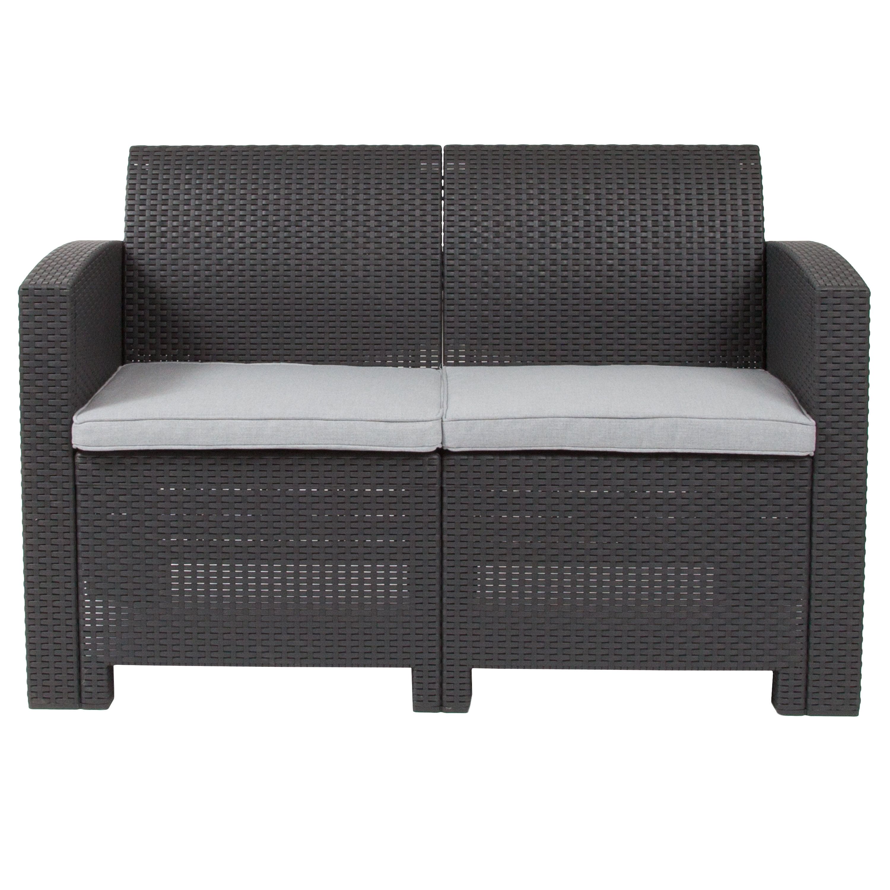 Stockwell Patio Sofas With Cushions Throughout Widely Used Stockwell Loveseat With Cushions (Photo 3 of 20)