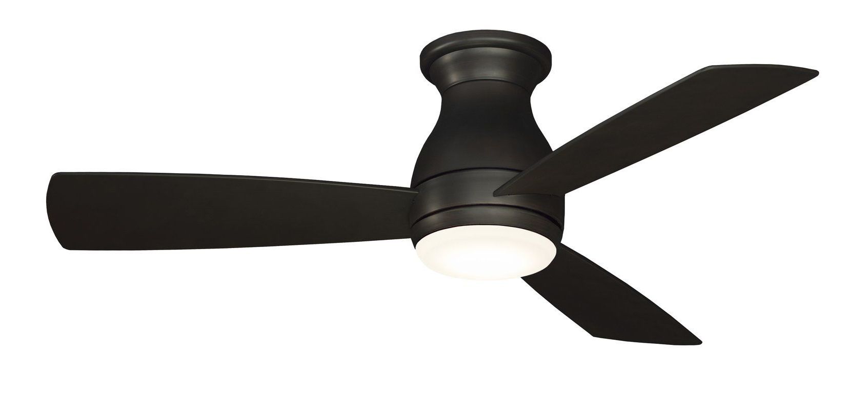 Trendy 44" Hugh 3 Blade Outdoor Led Ceiling Fan (View 13 of 20)