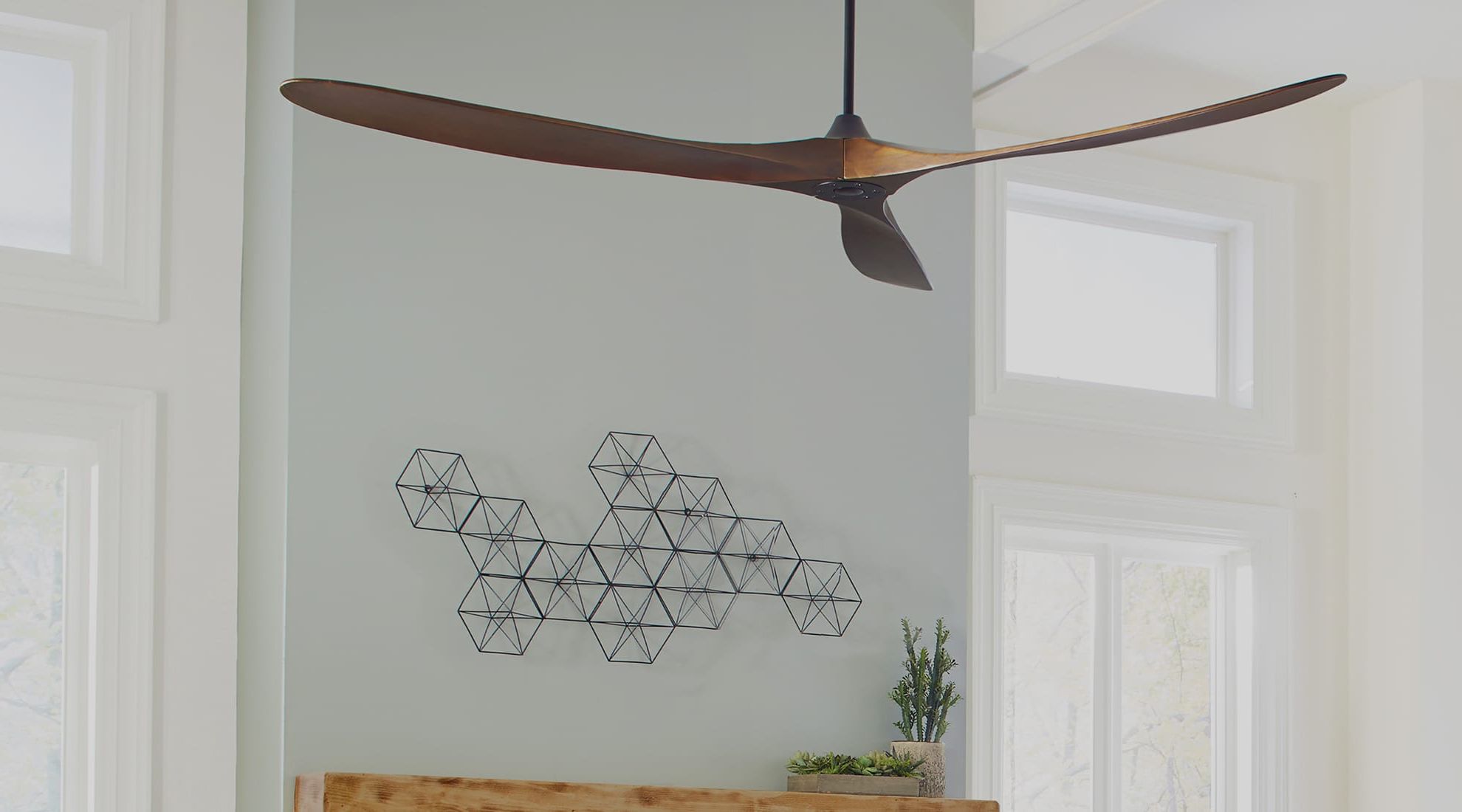 Troy 3 Blade Led Ceiling Fans In Most Recent Ceiling Fan Sizes (View 20 of 20)
