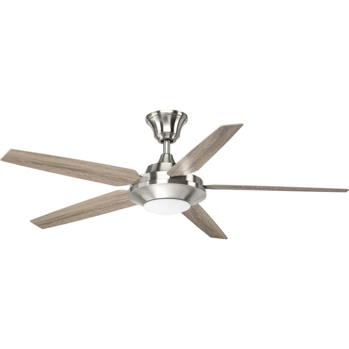 Well Known Clybourn 5 Blade Ceiling Fans With Red Barrel Studio 54" Searles 5 Blade Led Ceiling Fan With Remote, Light  Kit Included (View 14 of 20)