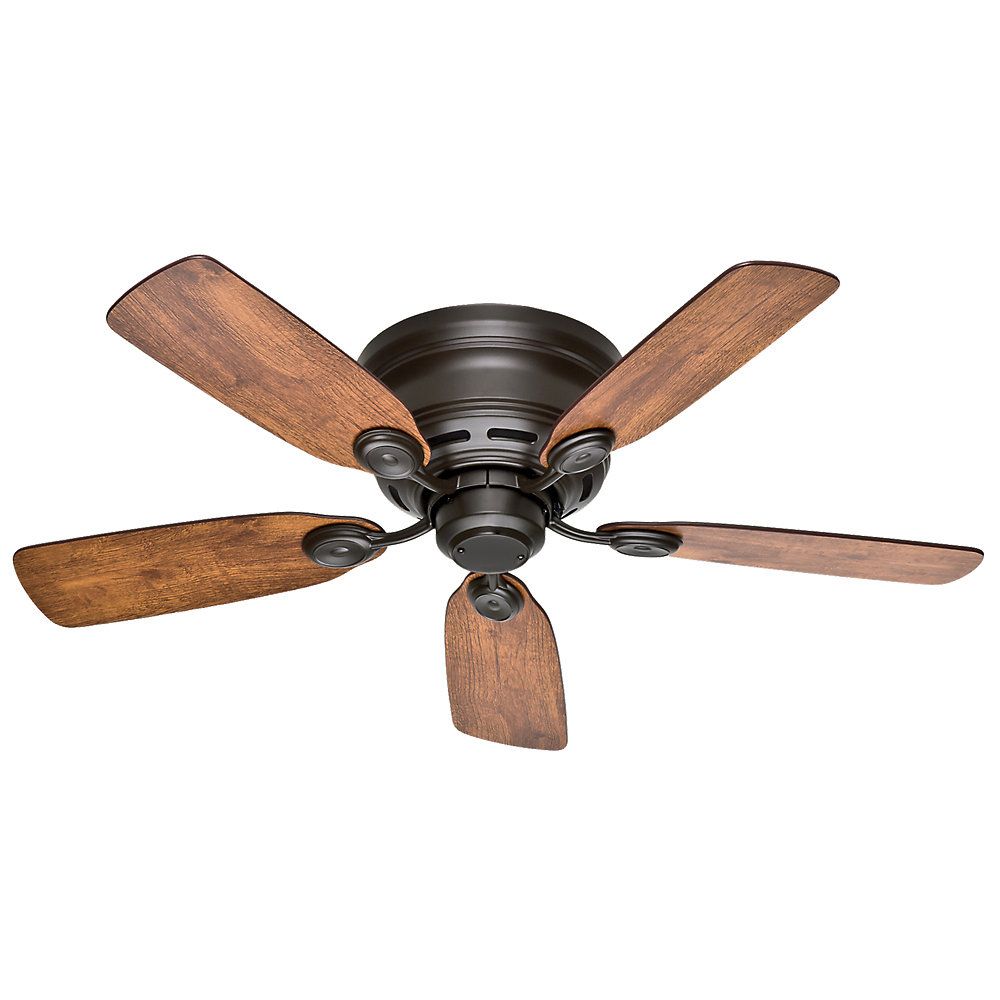 Well Liked 42" Low Profile® Iv 5 Blade Ceiling Fan Inside Hunter Low Profile 5 Blade Ceiling Fans (View 20 of 20)