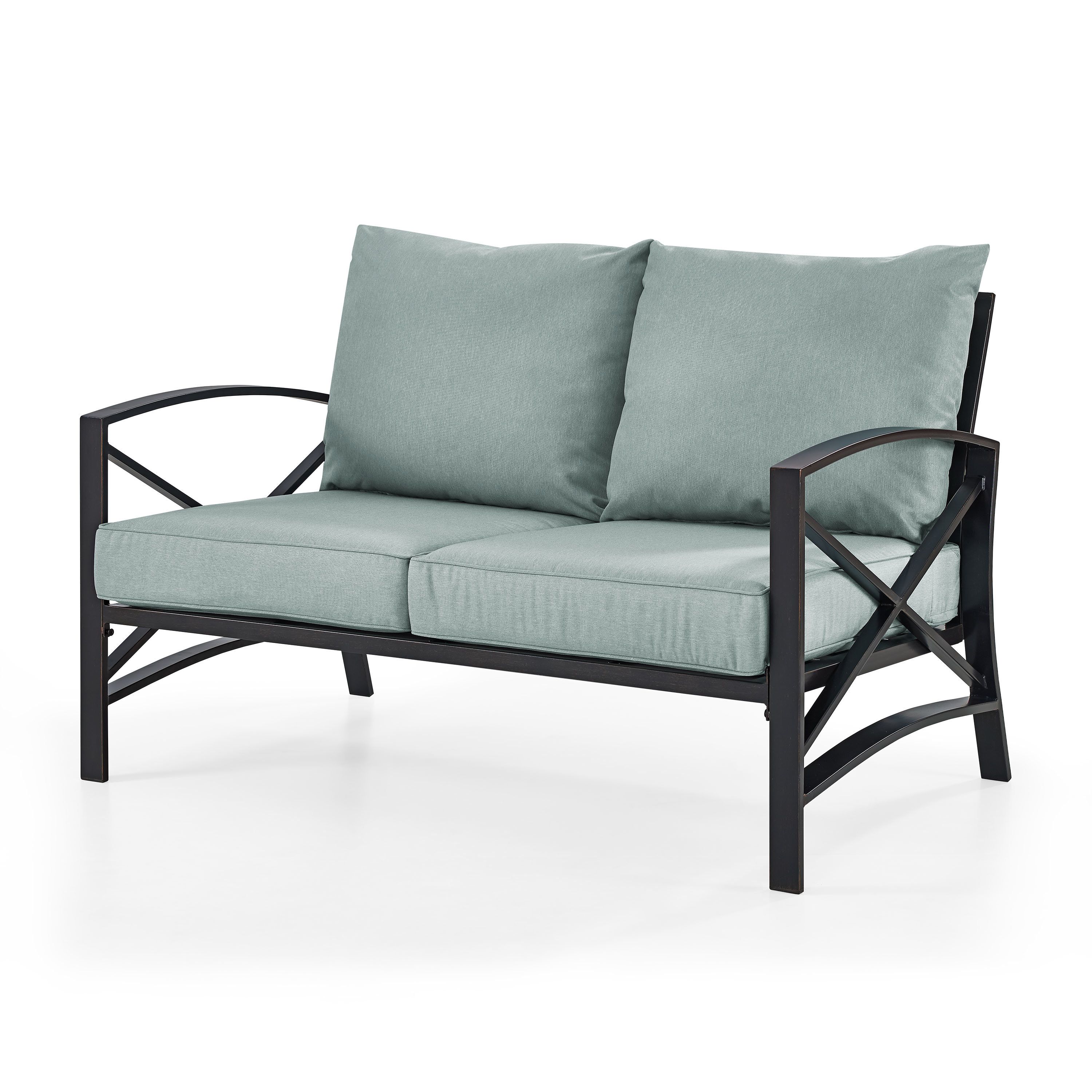 Well Liked Ivy Bronx Freitag Loveseat With Cushions Pertaining To Freitag Loveseats With Cushions (Photo 6 of 20)