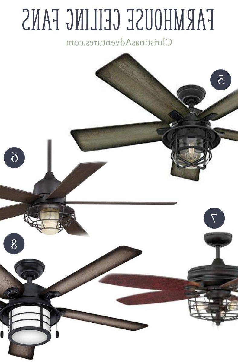 Where To Buy Farmhouse Ceiling Fans Online – Christinas With Well Liked Marcoux 5 Blade Ceiling Fans (View 20 of 20)