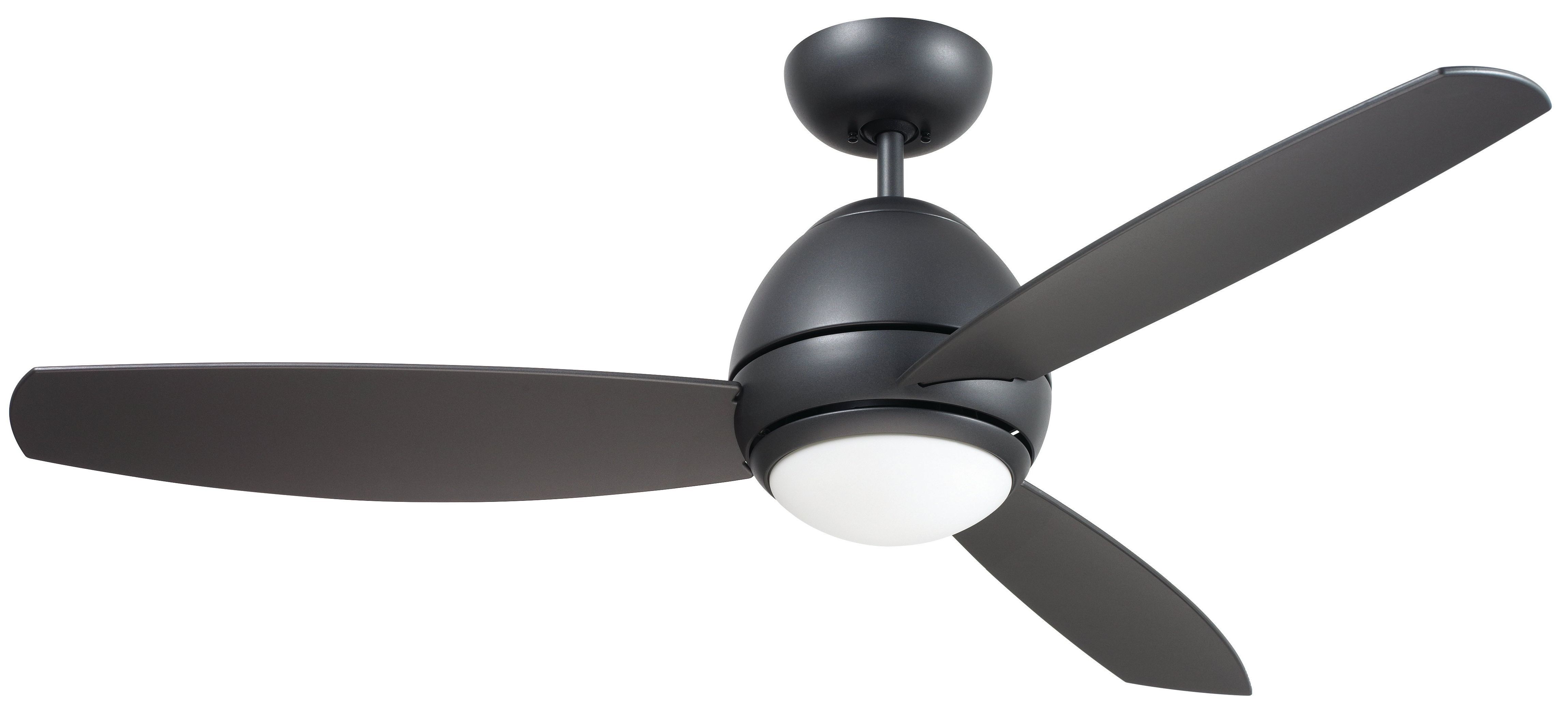 Widely Used Embrace 3 Blade Ceiling Fans For 52" Imler 3 Blade Outdoor Led Ceiling Fan (Photo 11 of 20)