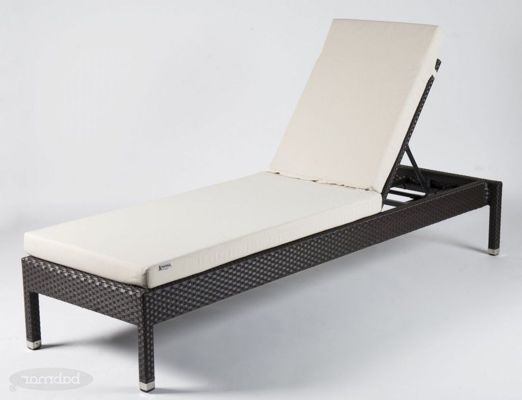 All Weather Rattan Wicker Chaise Lounges Intended For Popular Stackable Modern Outdoor Single Chaise Lounge – Icon Outdoor (View 5 of 25)