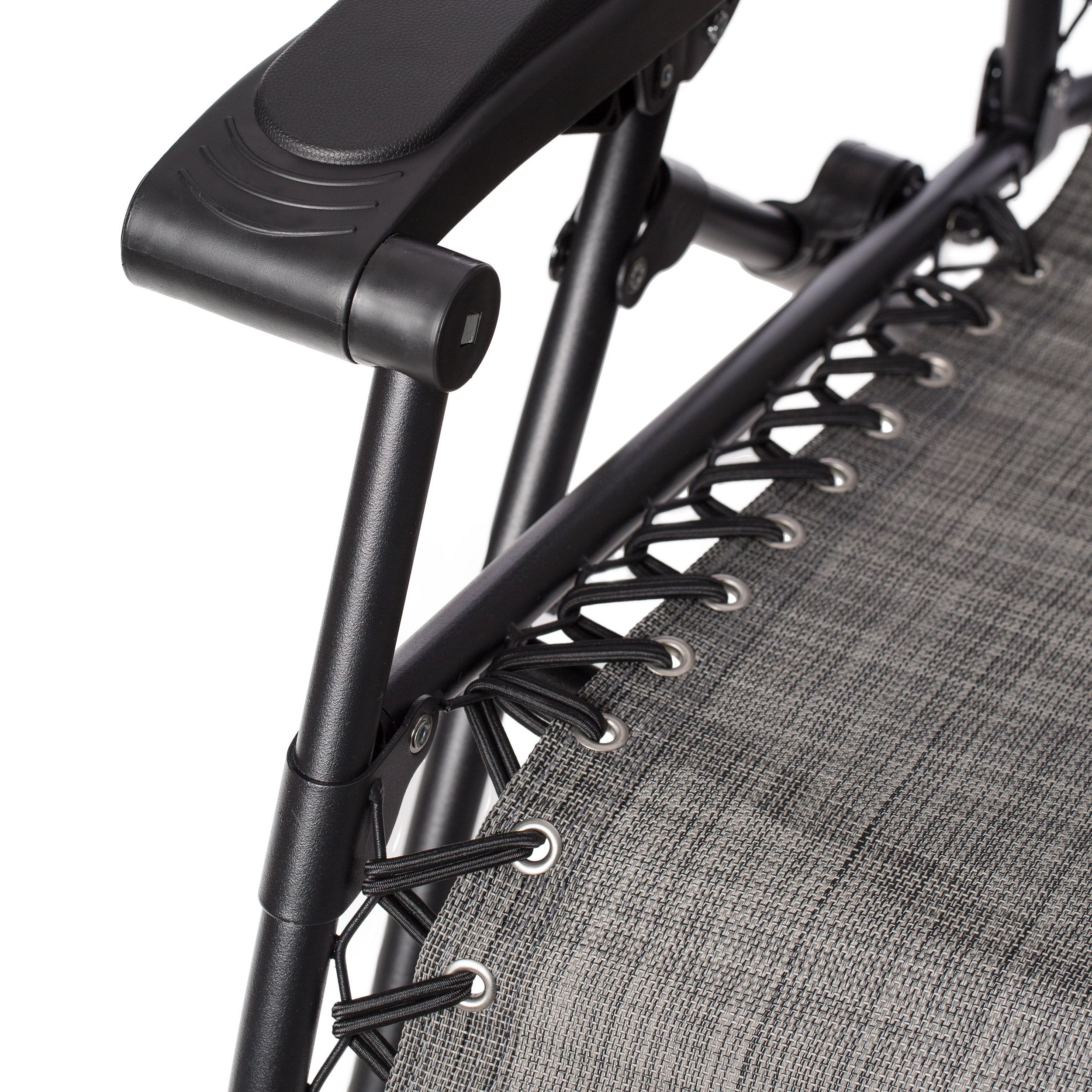 Caravan Sports Grey Infinity Zero Gravity Chair (pack Of 2) Within Preferred Caravan Sports Grey Infinity Chairs (View 19 of 25)