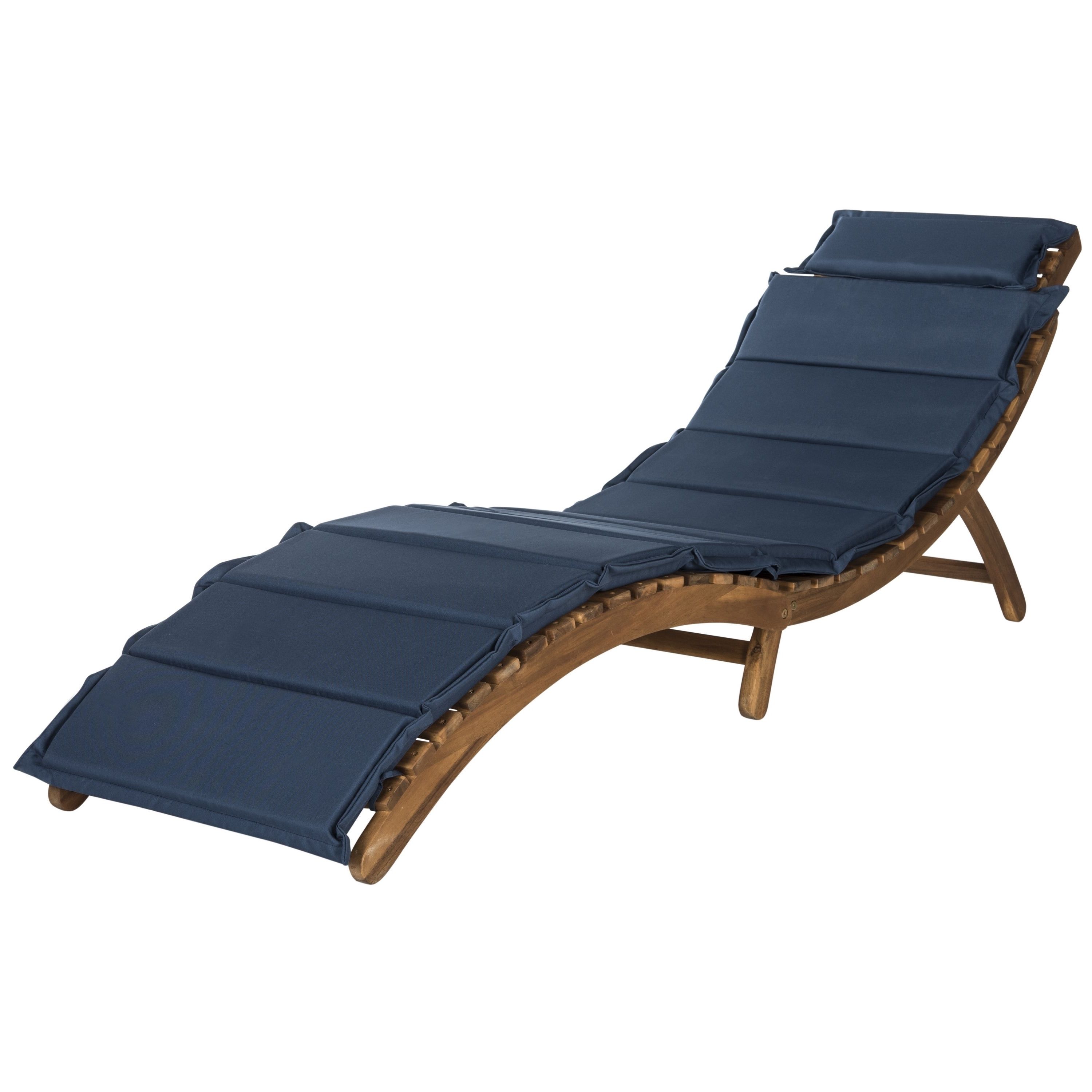 Current Outdoor Living Pacifica Piece Lounge Sets With Safavieh Outdoor Living Pacifica Brown/ Navy Piece Lounge Set (View 9 of 25)