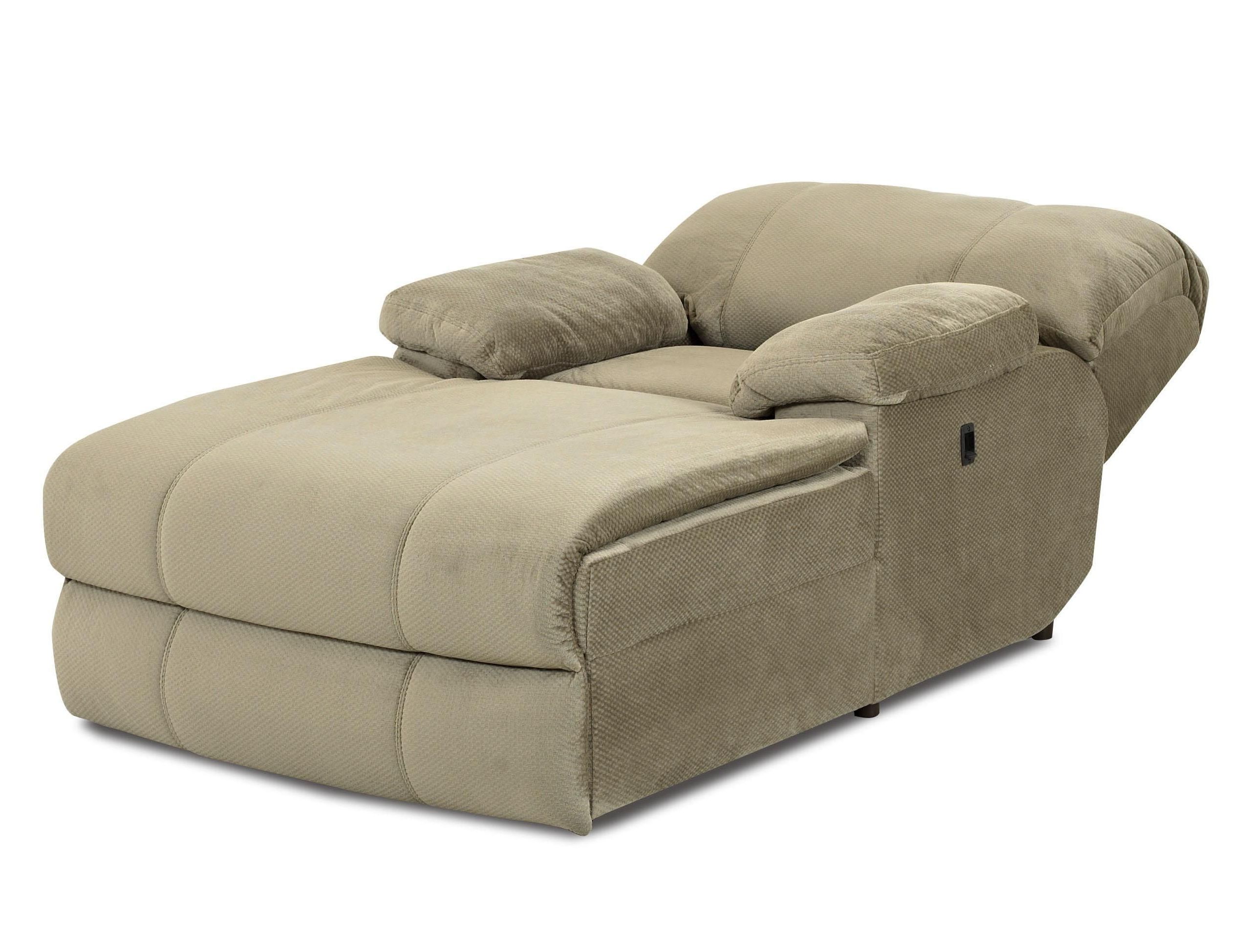 Extra Wide Recliner Lounge Chairs Throughout Fashionable Indoor Oversized Chaise Lounge (Photo 3 of 25)