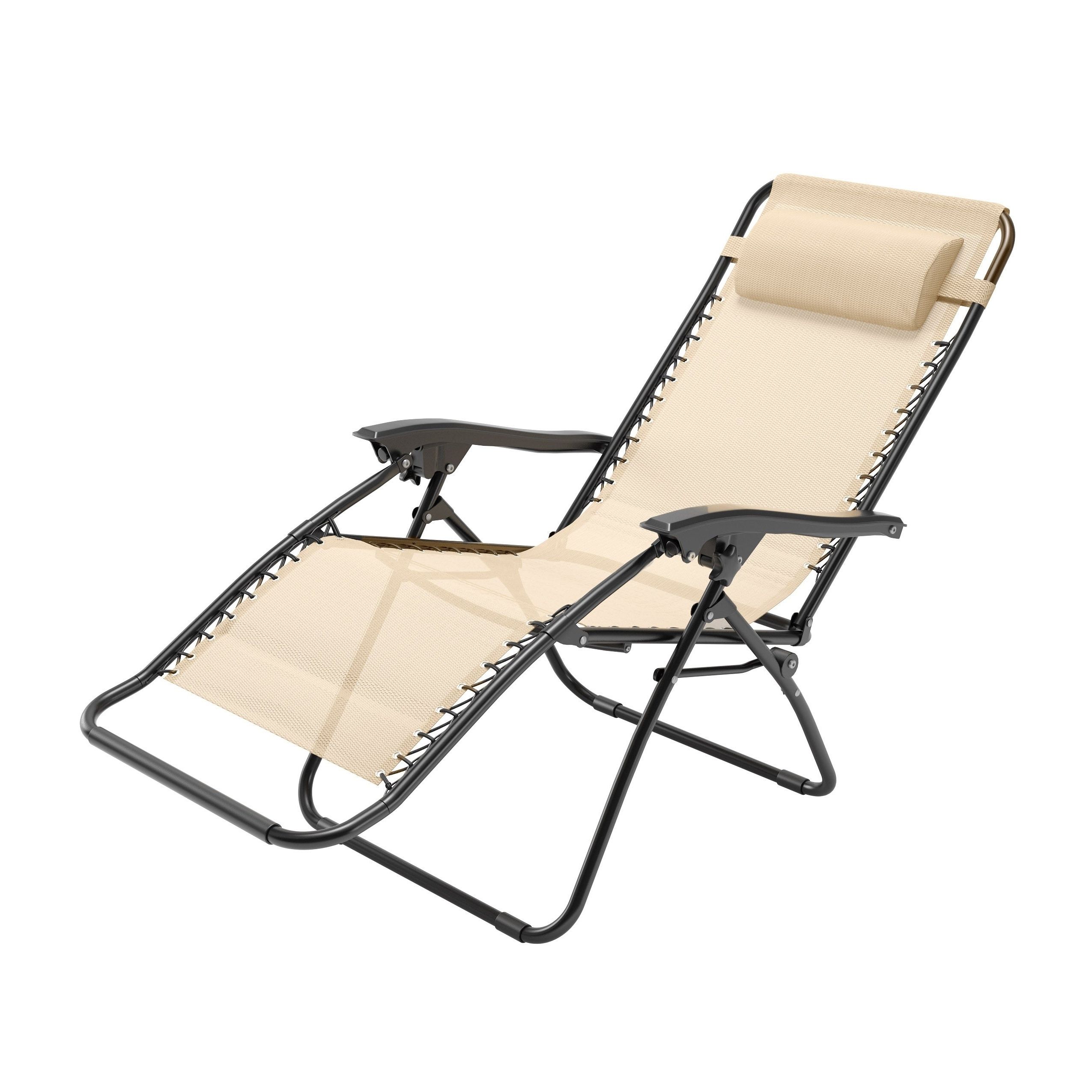 Famous Corliving Riverside Textured Loungers Regarding Corliving Riverside Textured Zero Gravity Lounger (View 1 of 25)