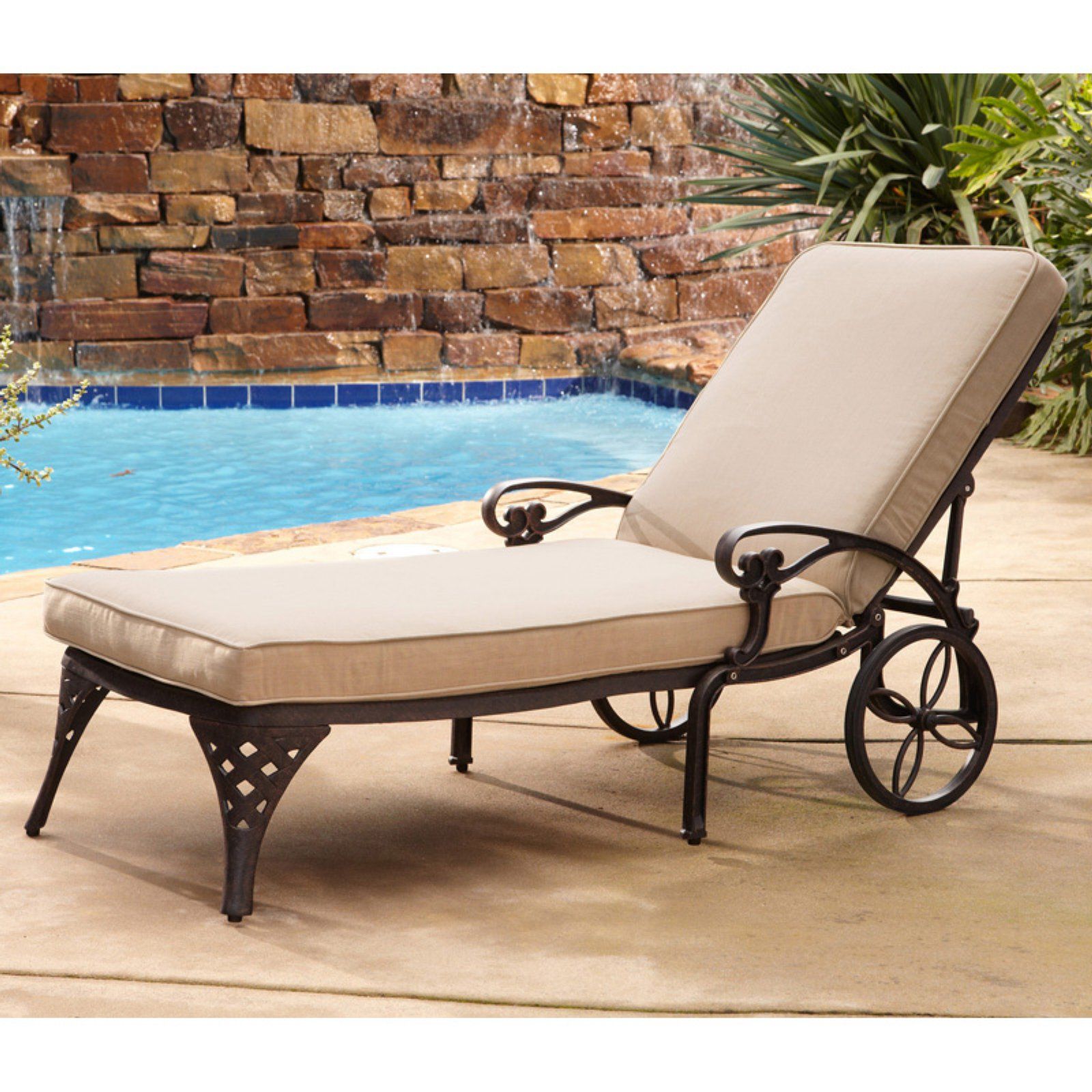 Famous Havenside Home Surfside Rutkoske Outdoor Wood Chaise Lounges With Outdoor Home Styles Biscayne Chaise Lounge Chair Without (View 9 of 25)