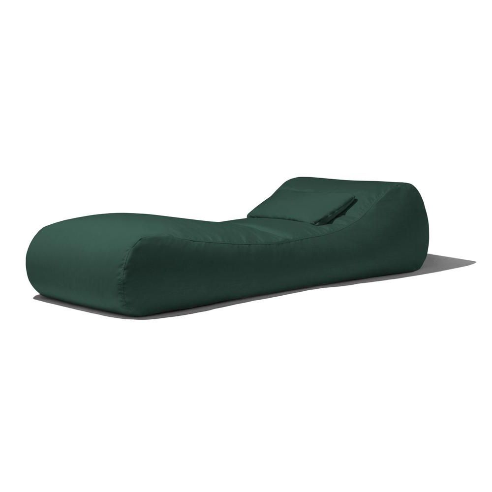 Favorite Jaxx Arlo Outdoor Bean Bag Chaise Lounge Sun Lounger With Sunbrella Cover  And Headrest Breeze Cushion For Patio Bean Bag Chaise Lounges (View 24 of 25)