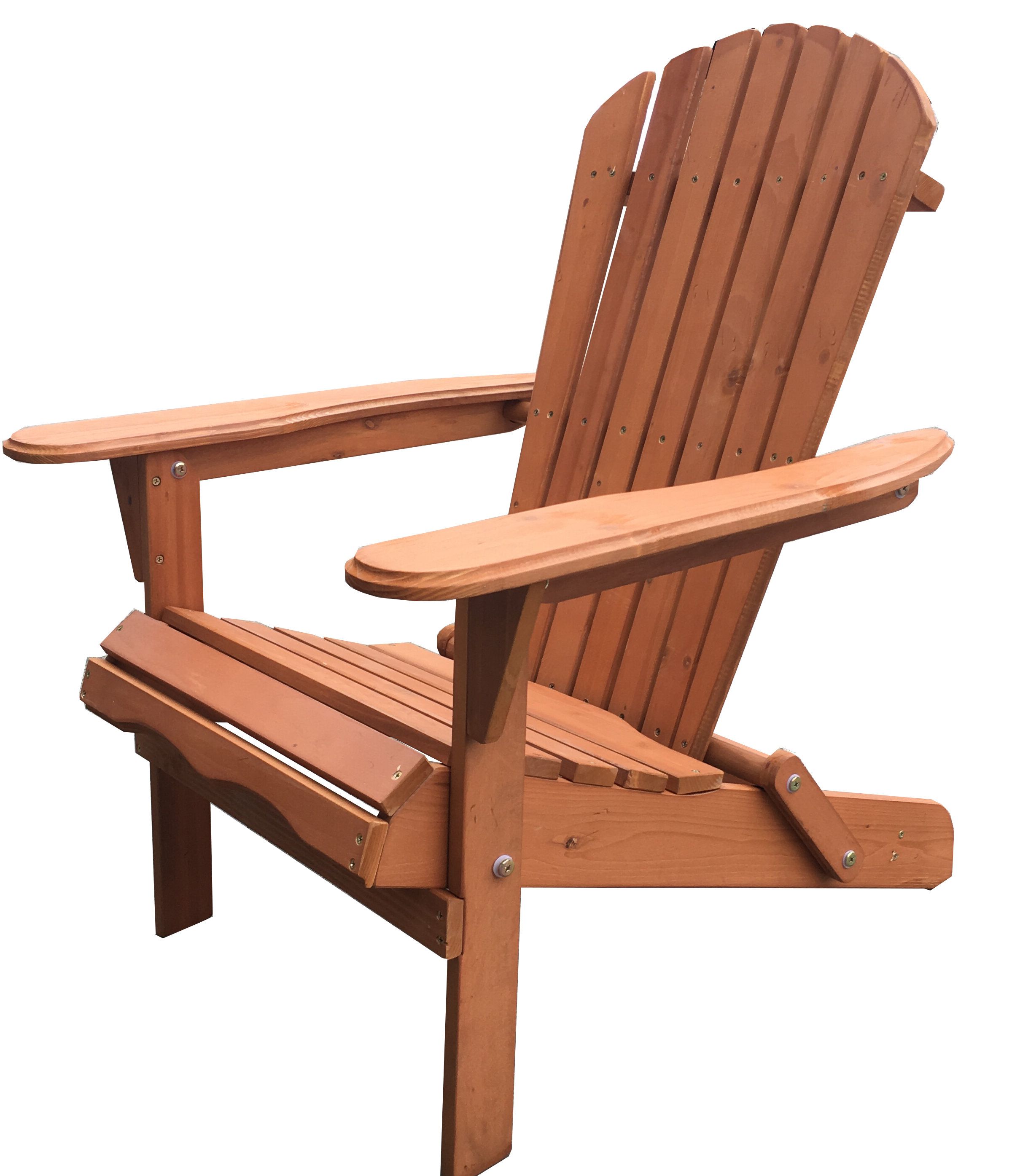 Handmade White Folding Adirondack Pull Out Footrest Chairs For Latest Arana Solid Wood Folding Adirondack Chair (View 10 of 25)