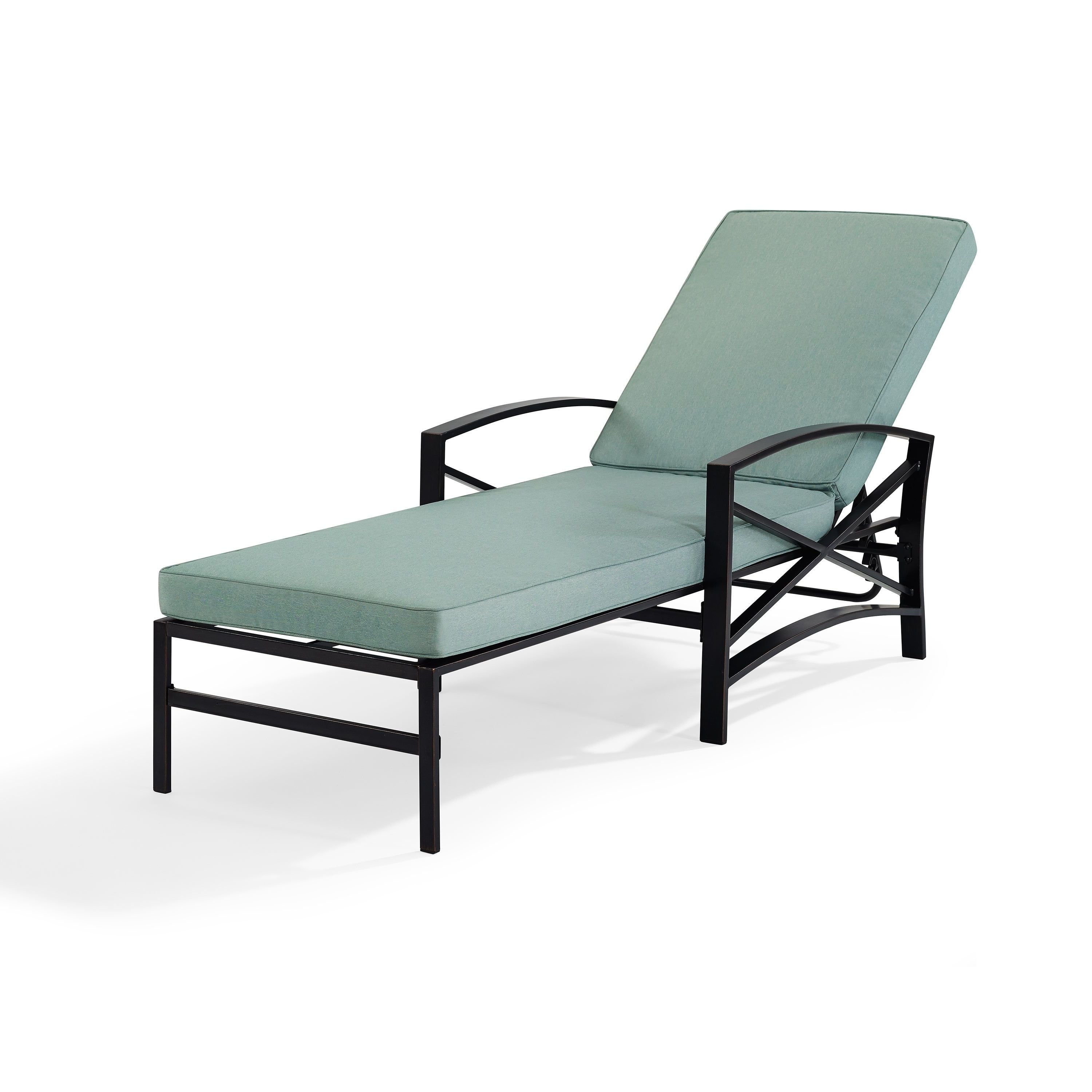 Havenside Home Davis Chaise Lounge Chair In Bronze With Mist Cushions Intended For Most Current Chaise Lounge Chairs In Bronze With Mist Cushions (View 2 of 25)
