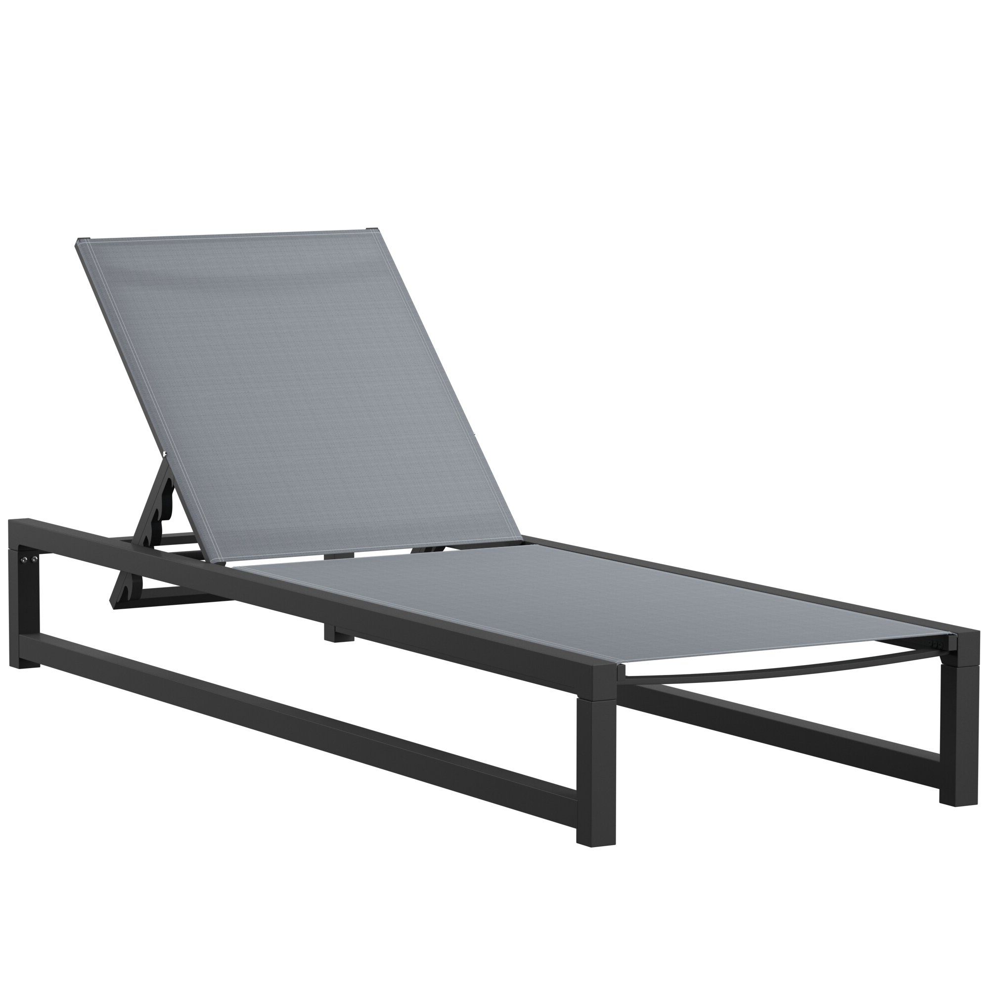 Lindenberg Reclining Chaise Lounge With Latest Resin Wicker Aluminum Multi Position Chaise Lounges (View 20 of 25)
