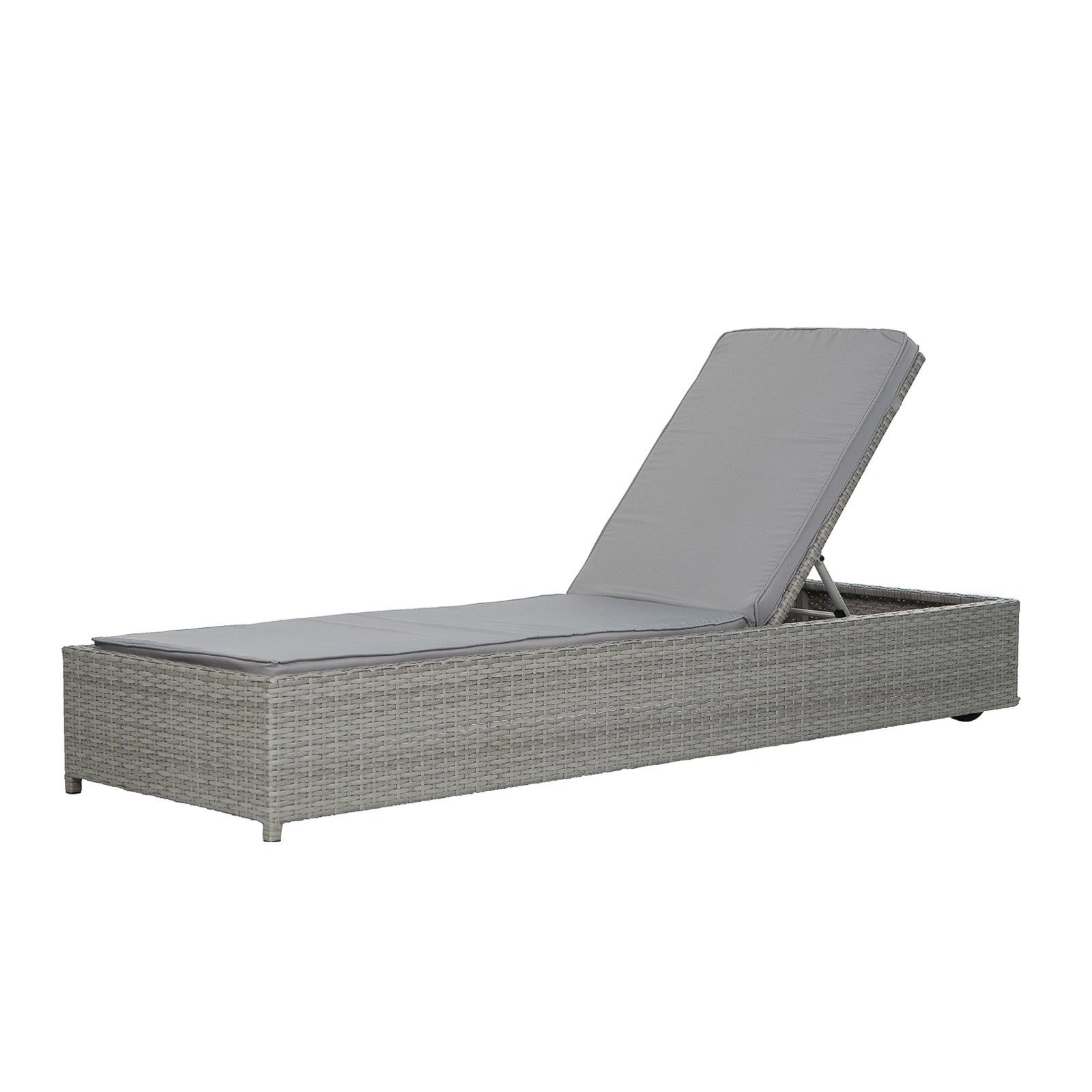 Modern Outdoor Rattan Lounge Chaise Intended For Popular Modern Home Wailea Woven Rattan Loungers (View 1 of 25)