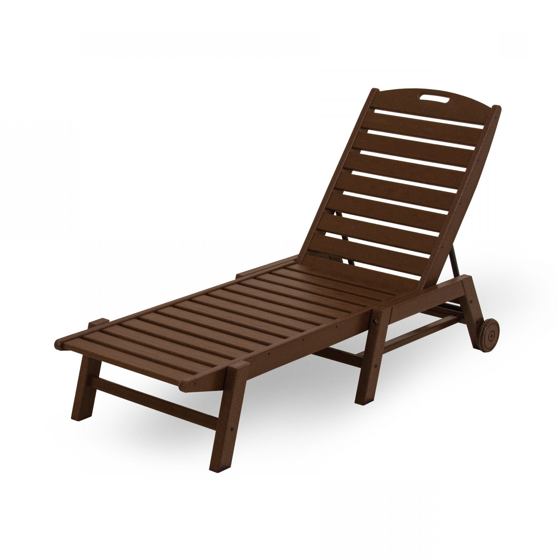 Most Recent Nautical Wheeled Stackable Chaise Lounges Regarding Polywood Nautical Wheeled Chaise Lounge Set Ashley Furniture (View 9 of 25)