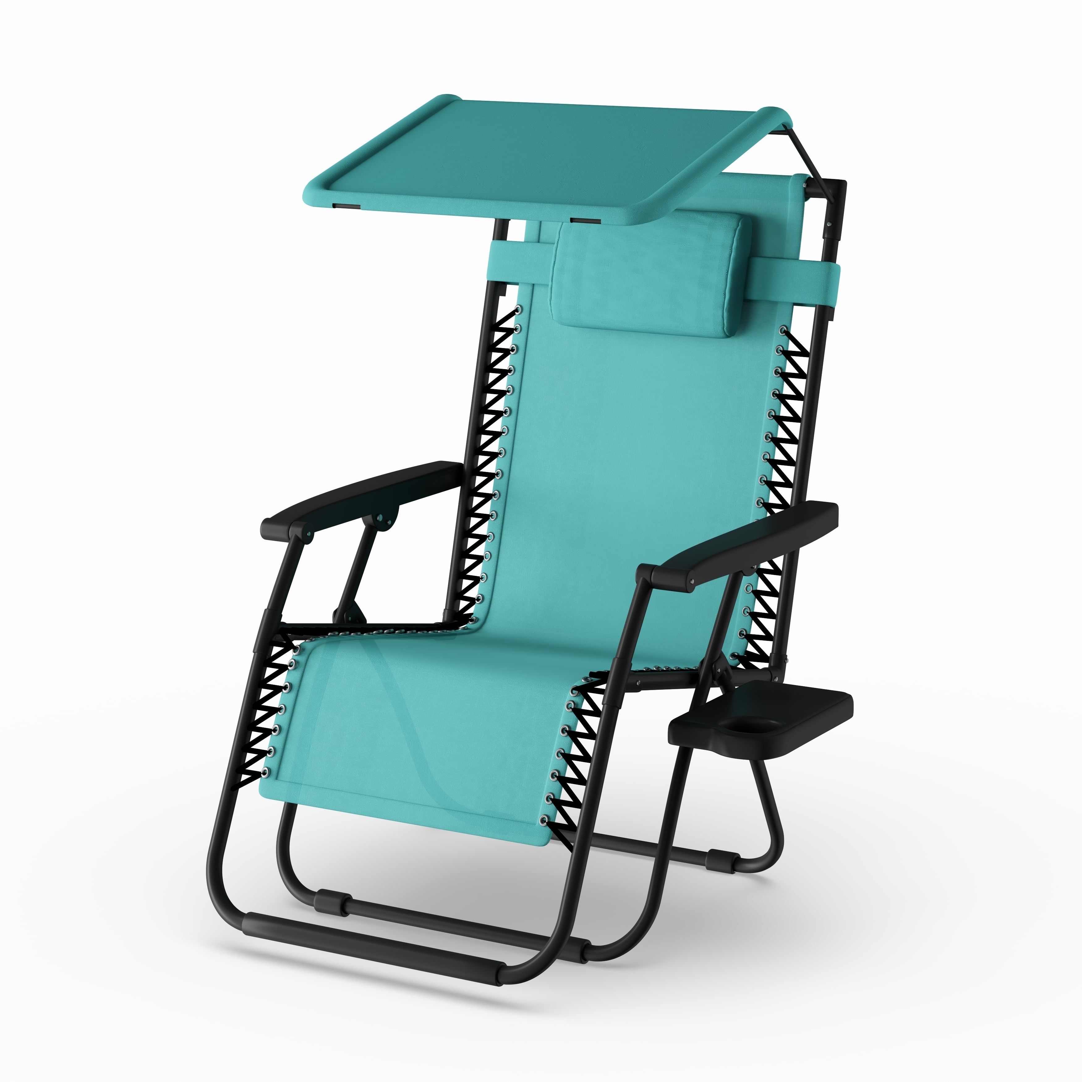 Most Up To Date Havenside Home Garden City Oversized Zero Gravity Chair With Sunshade And  Drink Tray Intended For Garden Oversized Chairs With Sunshade And Drink Tray (View 1 of 25)