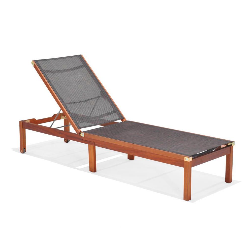 Newest Amazonia Manhattan Sling Outdoor Chaise Lounge In Sling Patio Chaise Lounges (View 9 of 25)