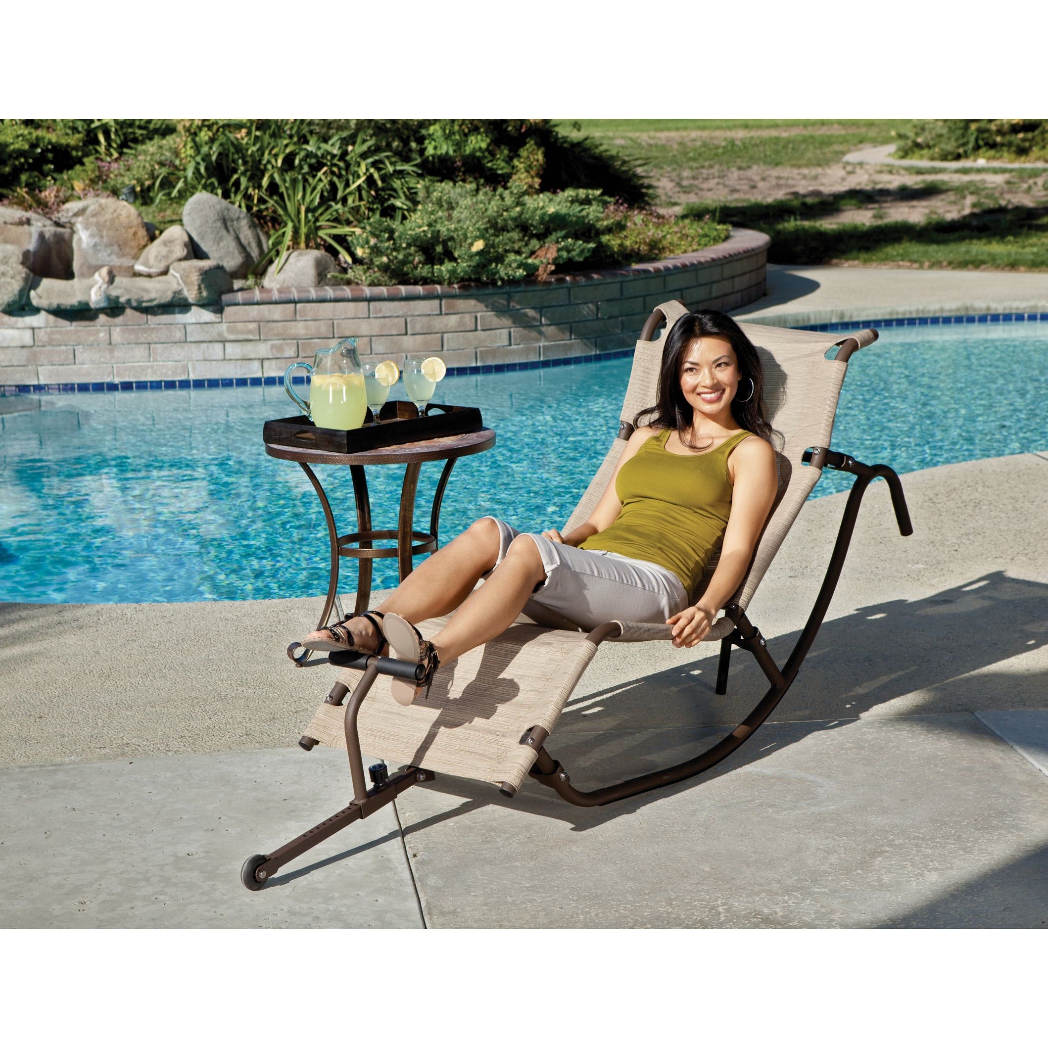 Newest Easy Outdoor Rocking Lounge Chairs Within Easy Outdoor Rocking Lounge Chair (View 2 of 25)