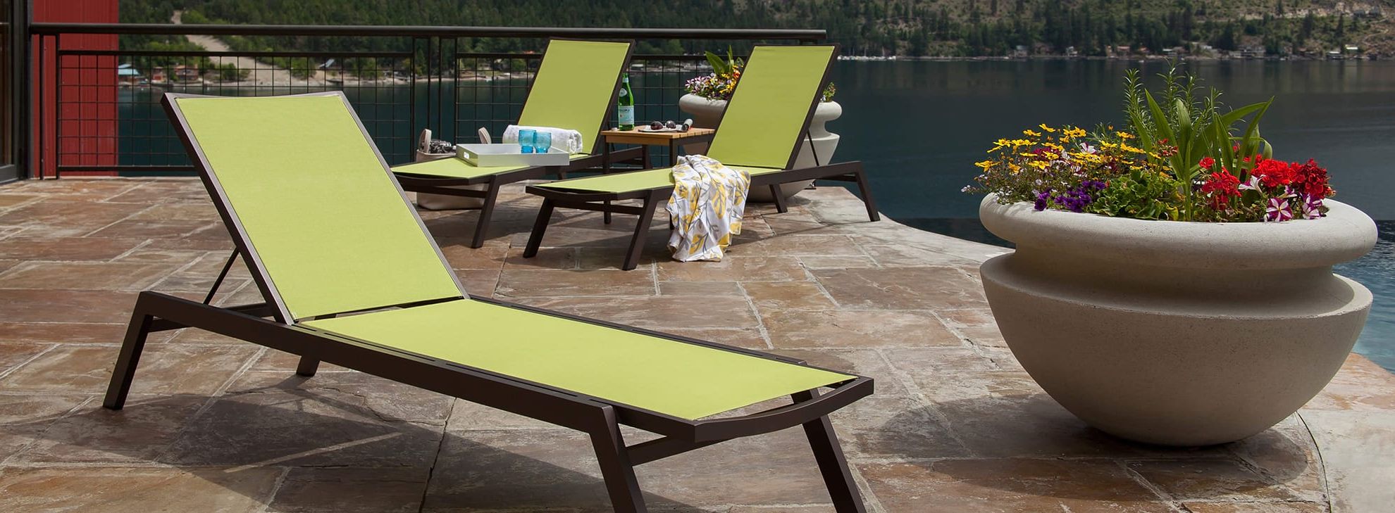 Polywood® Official Store Pertaining To Recent Nautical 3 Piece Outdoor Chaise Lounge Sets With Wheels And Table (Photo 25 of 25)