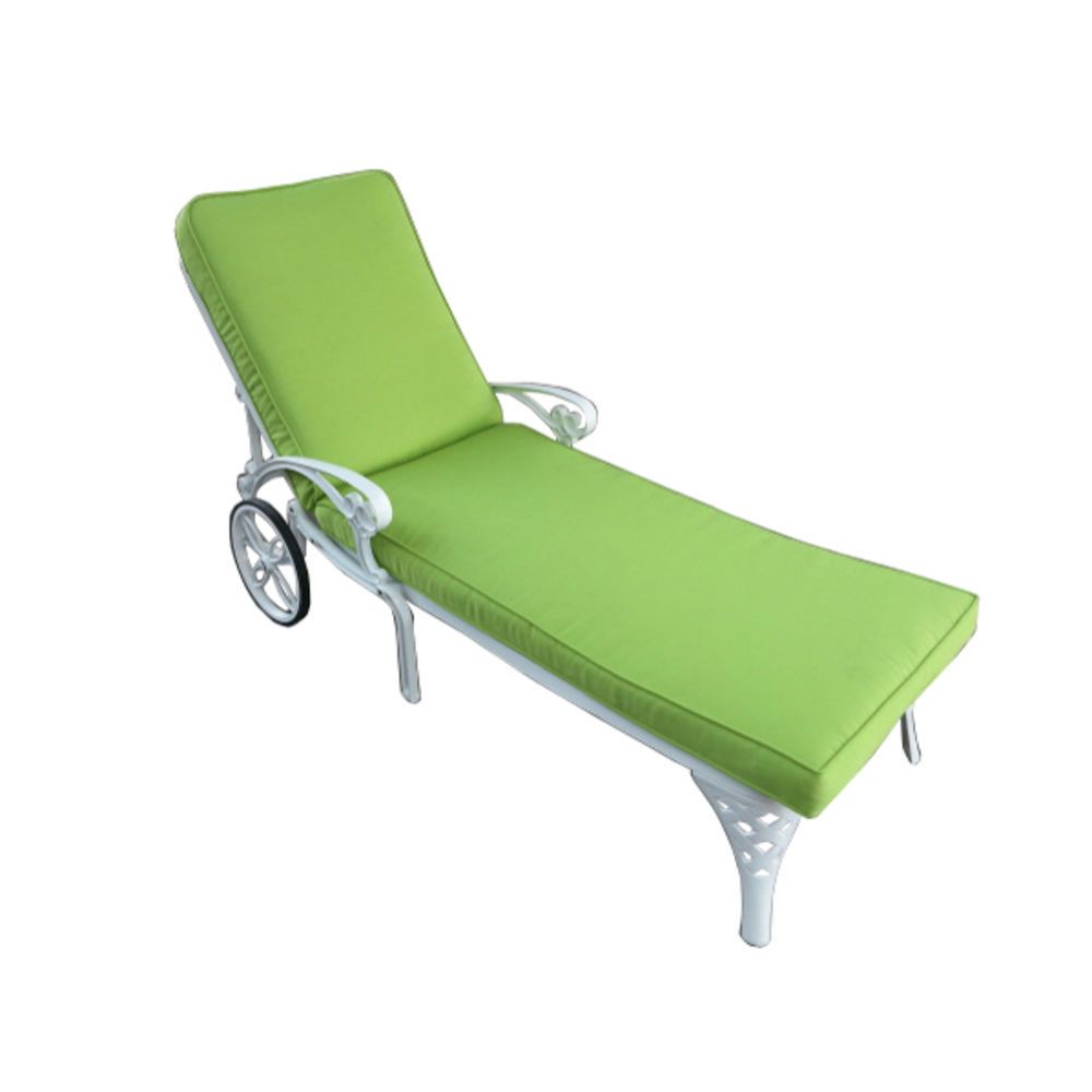 Preferred Biscayne White Chaise Lounge Chairs With Homestyles Biscayne White Chaise Lounge Chair (View 4 of 25)