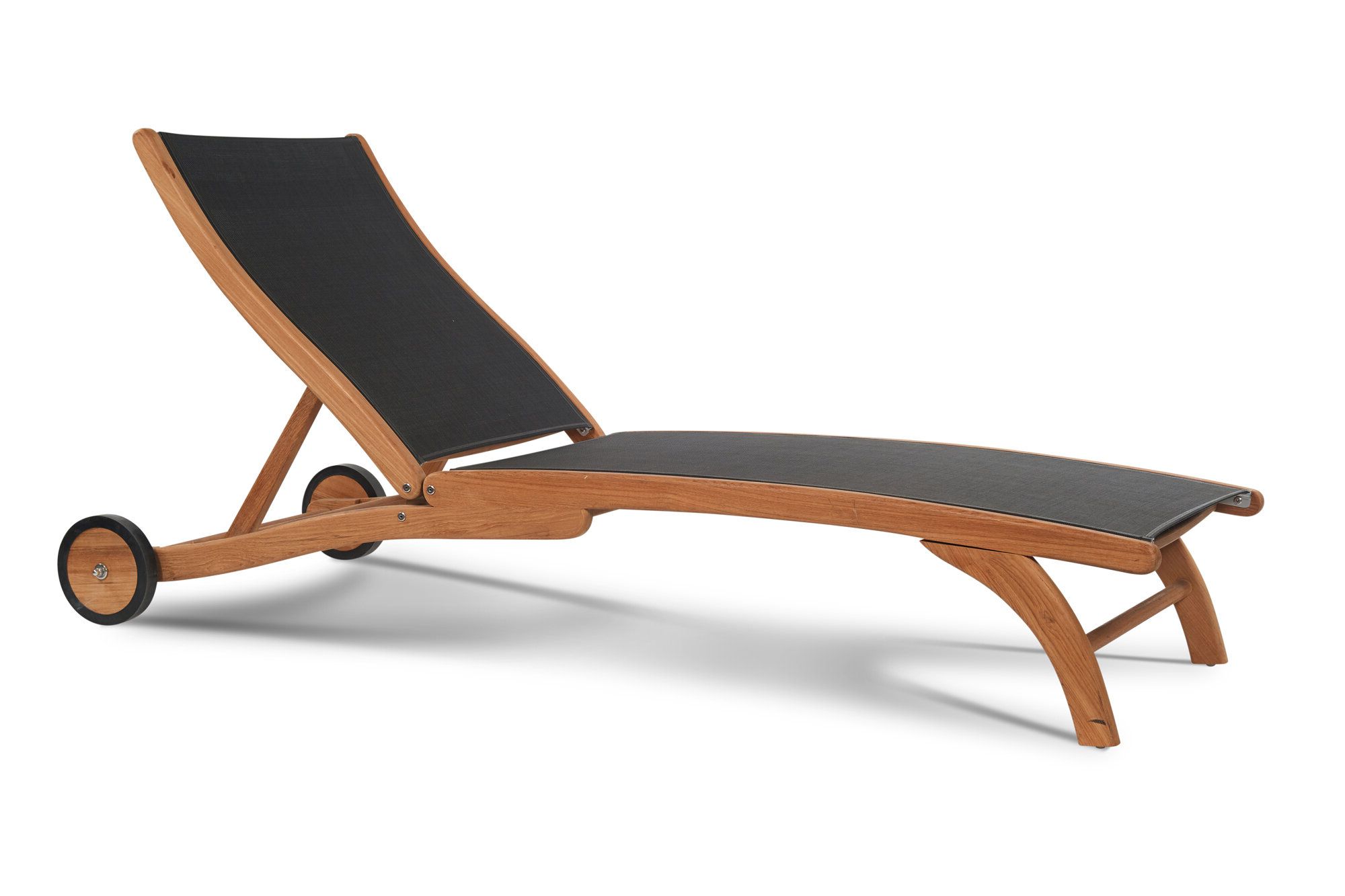 Recent Decamp Reclining Teak Chaise Lounge In Teak Chaise Loungers (View 6 of 25)
