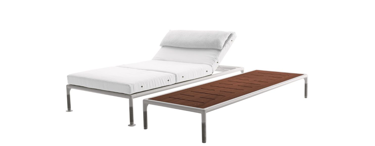 Trendy Chaise Longue Springtime  B&b Italia Outdoor – Design Von In Jamaica Outdoor Chaise Lounges (View 24 of 25)