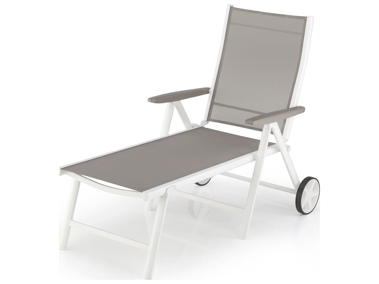 Widely Used Kettler Vista Aluminum Multi Position Chaise Lounge For Multi Position Iron Chaise Lounges (View 14 of 25)