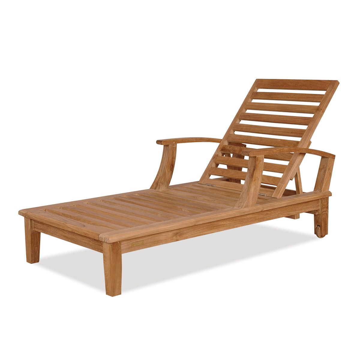 Widely Used Teak Chaise Loungers With Regard To Teak Chaise Lounger – Classic Mid Century Design (View 3 of 25)