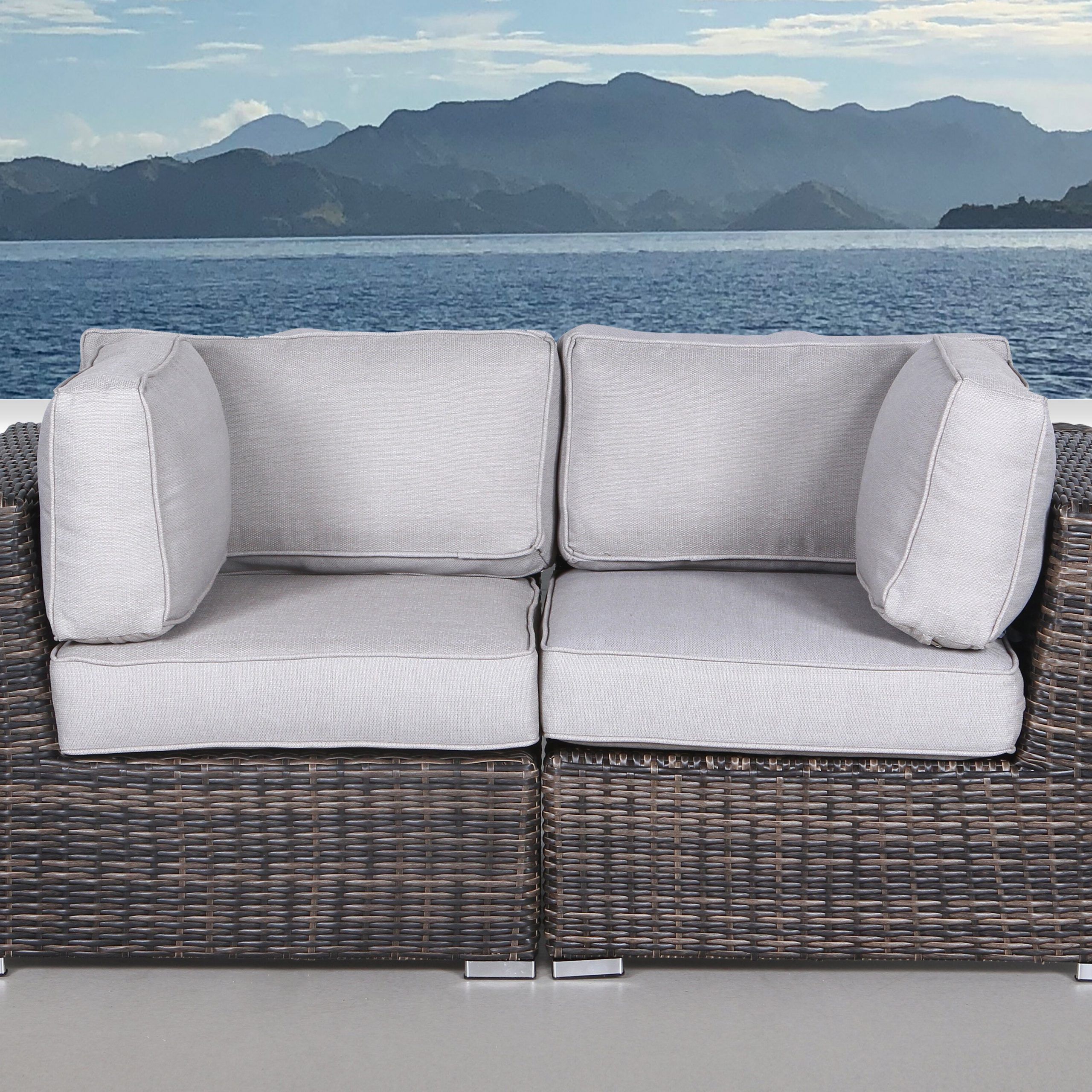 Dayse Contemporary Loveseat With Cushion For Recent Dayse Loveseats With Cushion (View 2 of 25)