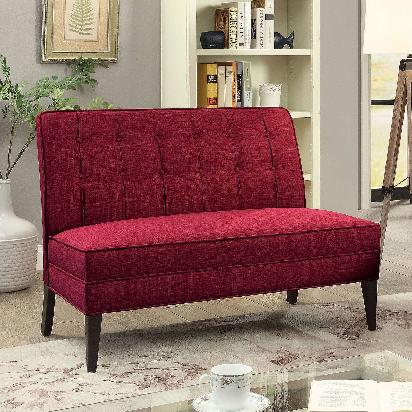 Furniture Of America Deandra Red Bench (View 15 of 25)