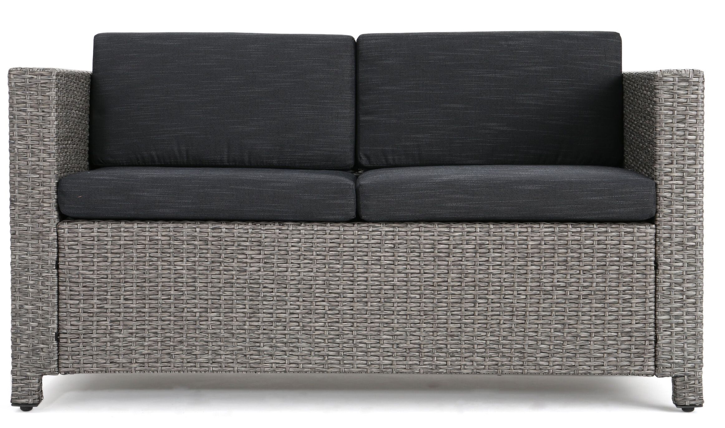 Furst Outdoor Loveseats With Cushions Intended For Well Known Furst Outdoor Loveseat With Cushions (View 1 of 25)