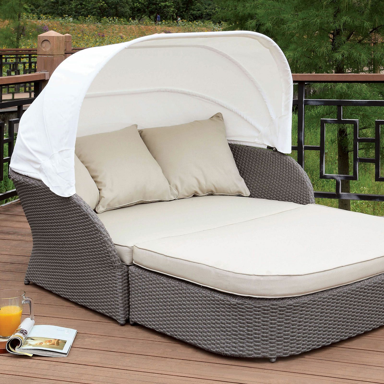 Naperville Patio Daybeds With Cushion Regarding Best And Newest Coronado Patio Daybed With Cushions (View 18 of 25)