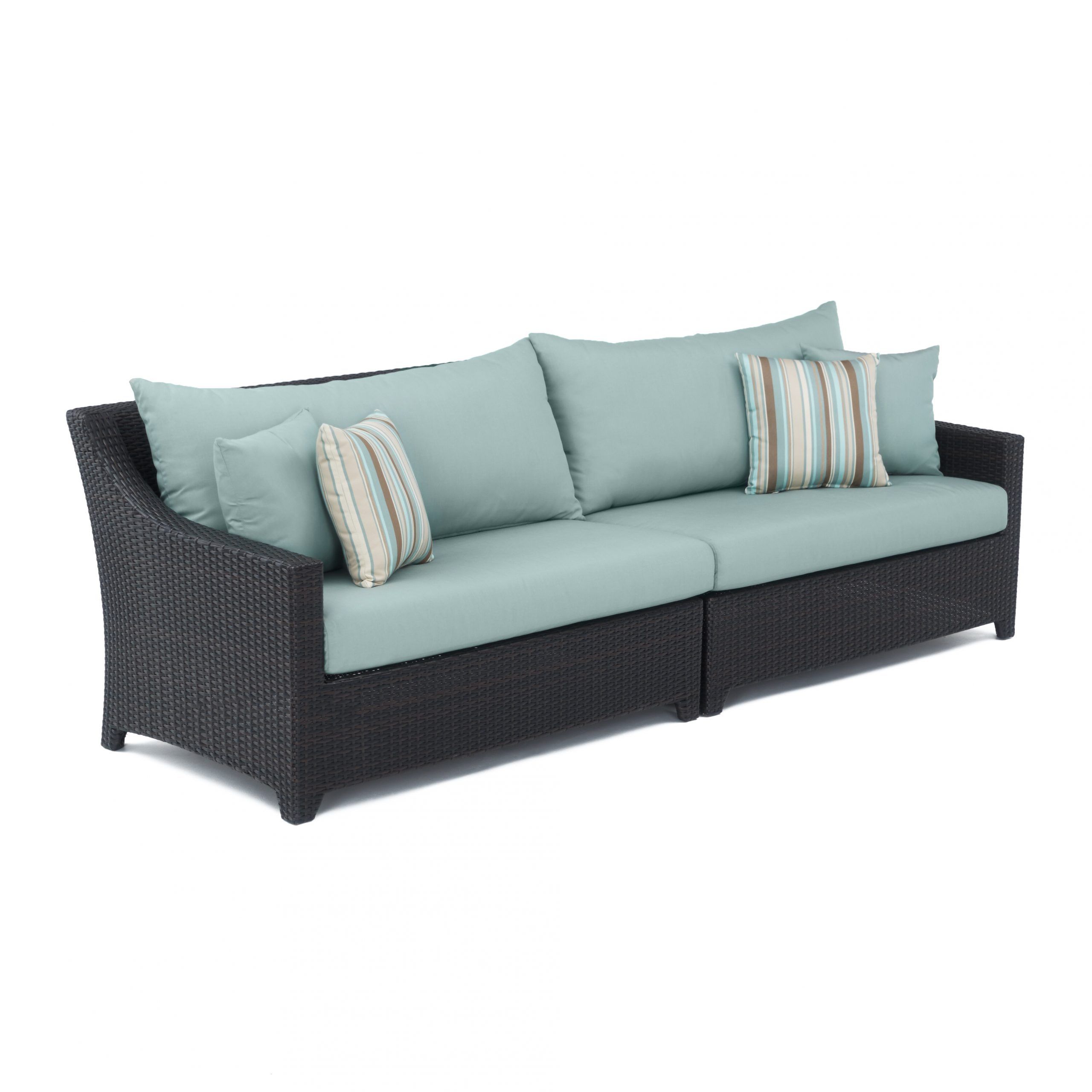 Preferred Fannin Patio Sofas With Cushions Within Northridge Patio Sofa With Sunbrella Cushions (View 8 of 25)