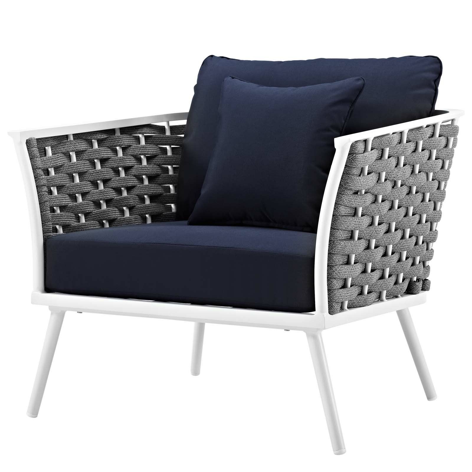 Rossville Patio Chair With Cushions For Best And Newest Rossville Outdoor Patio Sofas With Cushions (View 1 of 25)