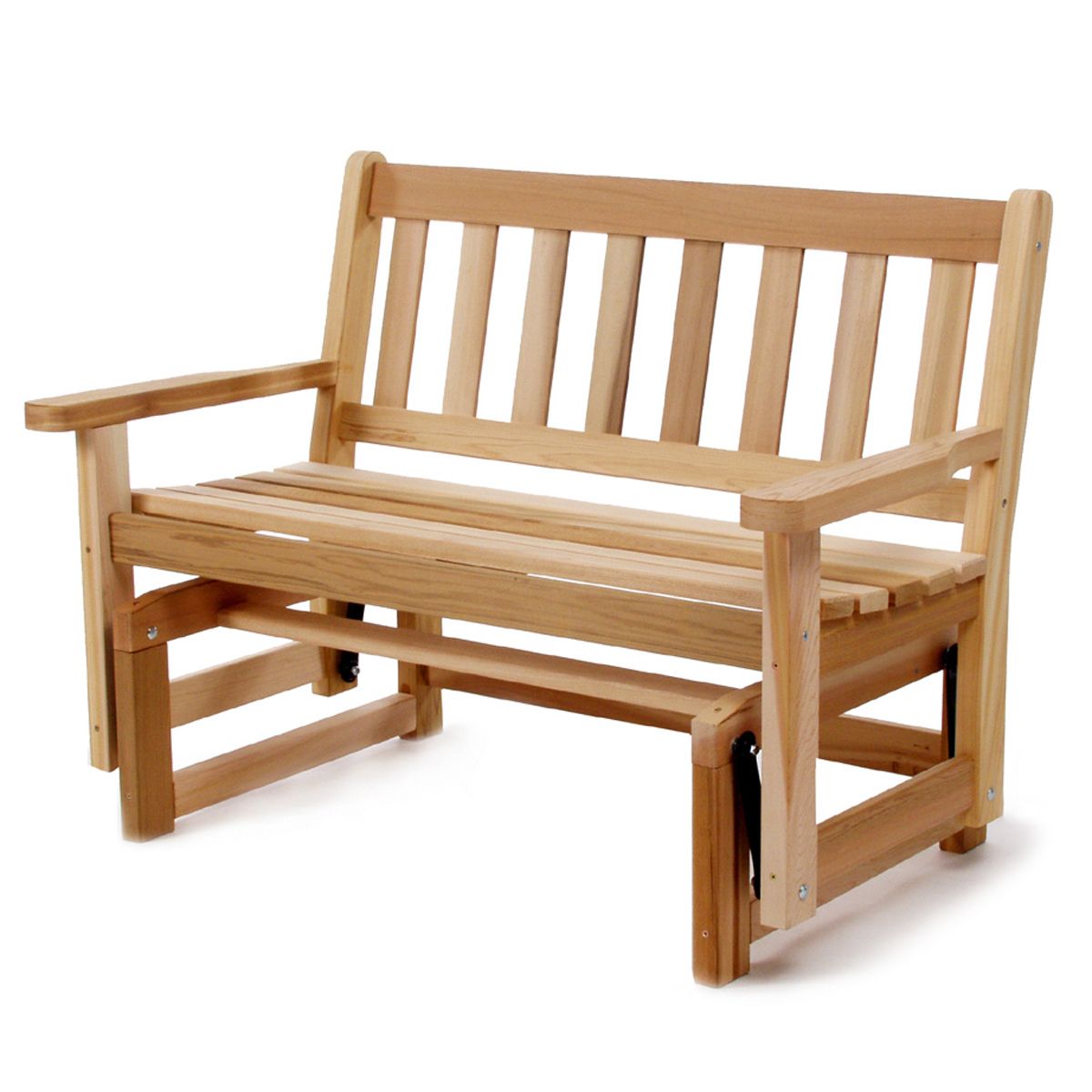 All Things Cedar Canada Patio Furniture Adirondack Chairs With Newest Teak Outdoor Glider Benches (View 23 of 25)