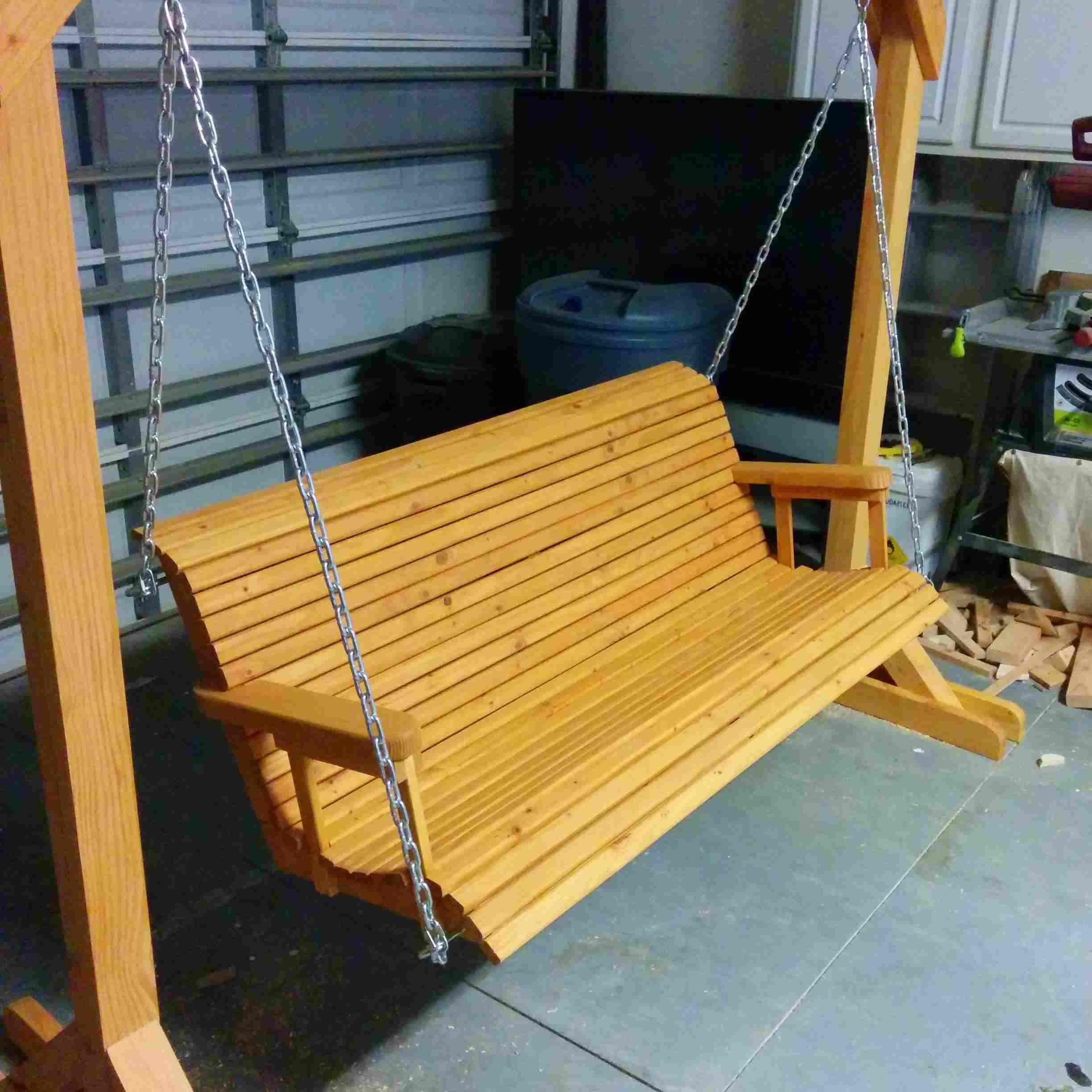 Best And Newest 12 Free Porch Swing Plans To Build At Home Intended For Classic Porch Swings (View 15 of 25)