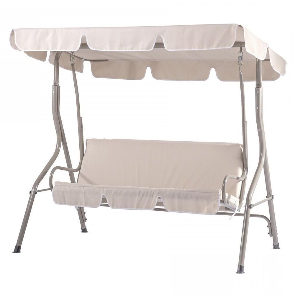 Newest This Canopy Swing Glider Hammock Chair Is Perfect For Any Throughout 2 Person Outdoor Convertible Canopy Swing Gliders With Removable Cushions Beige (View 5 of 25)