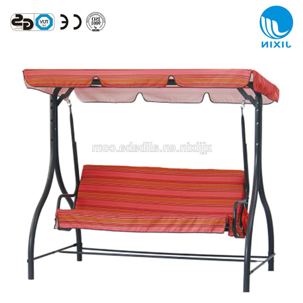 Outdoor Patio Canopy Porch Swing Bench Garden Swing Chair With Swing Top  Cover – Buy Patio Canopy Porch Swing Bench Garden Swing Chair,garden Swing Intended For Most Recent Canopy Porch Swings (View 17 of 25)
