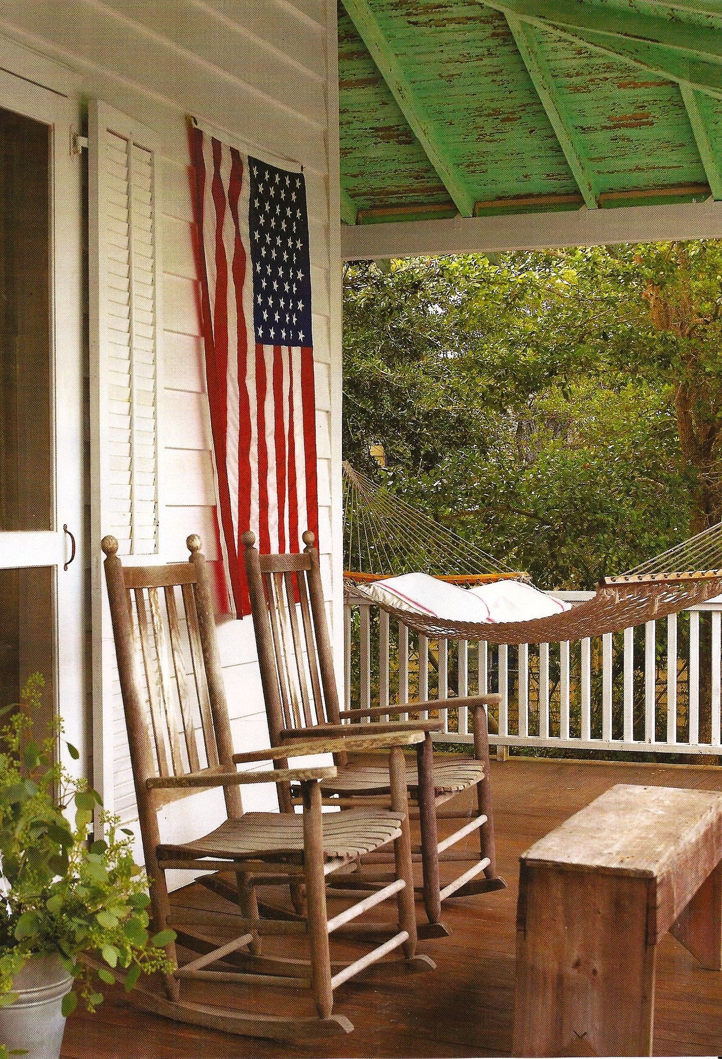 Rocking Chair Porch, Porch Swing, Decor (View 23 of 25)