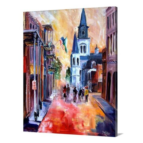 Charlton Home® 'misty Morning On Chartres Street'diane With 2019 Vendramin Black  (View 5 of 15)