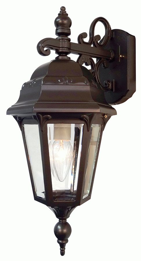 Current Astor Top Mounted Outdoor Light Pertaining To Brierly Oil Rubbed Bronze/black 12'' H Outdoor Wall Lanterns (View 2 of 15)