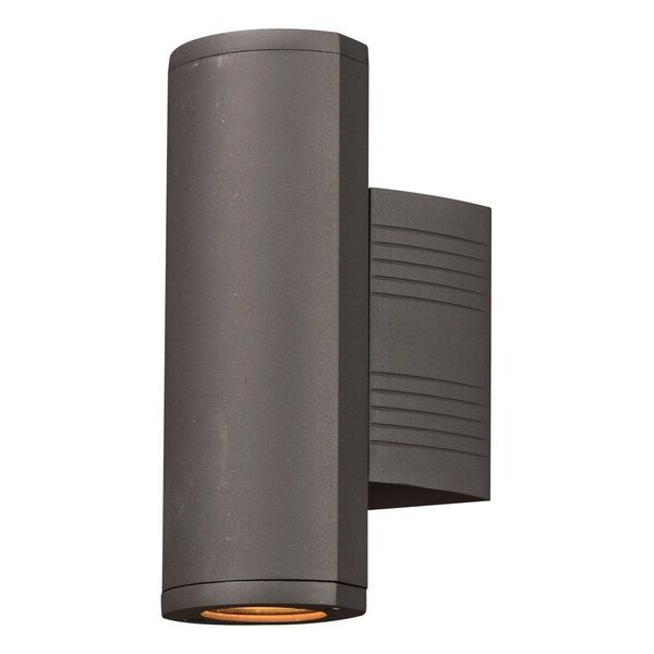 Edith 2 Bulb Outdoor Armed Sconces In Most Recent Ebern Designs Lodd 2 – Bulb Glass Outdoor Armed Sconce (View 15 of 15)