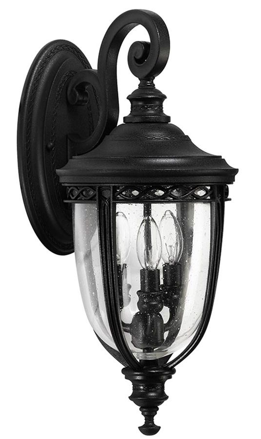 Feiss English Bridle 3 Light Medium Outdoor Wall Lantern Regarding Famous Roden Black 3 Bulb Outdoor Wall Lanterns (View 4 of 15)