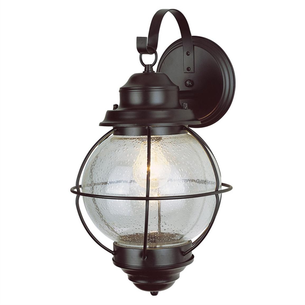 Heitman Black Wall Lanterns In Favorite Trans Globe Lighting 1 – Light Outdoor Black Onion Wall (View 9 of 15)