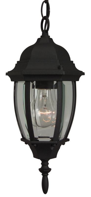Keikilani Matte Black 14.5'' H Wall Lighting With Regard To Well Known Craftmade Z261 05 Matte Black Bent Glass 1 Light Outdoor (Photo 4 of 15)