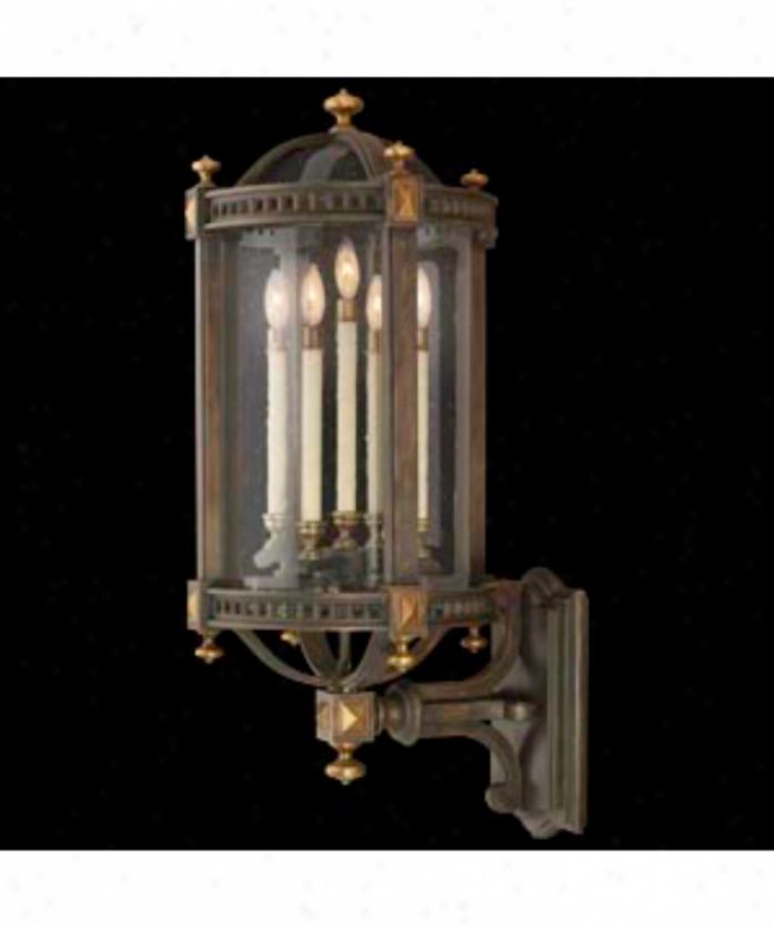 Most Recently Released Hanover Lantern B25fsmlbr Manor Small 1 Light Outdoor Wall Regarding Powell 19'' H Beveled Glass Outdoor Wall Lanterns (View 13 of 15)