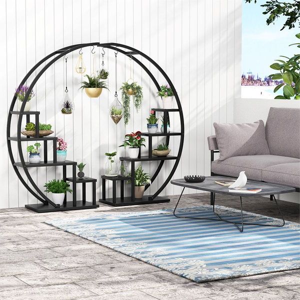 Most Up To Date Latitude Run® Elle Rose 56.69'' H X 54'' W Iron Geometric With Vendramin Black 9.8'' H Glass Outdoor Wall Lanterns (Photo 7 of 15)