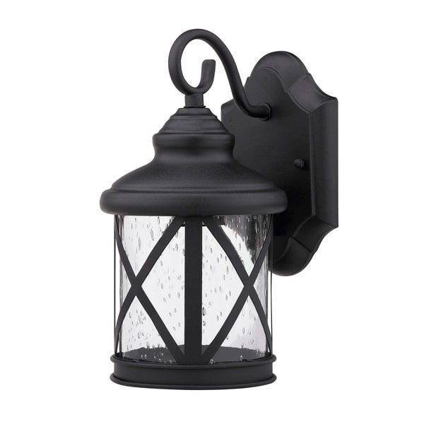 Newest Overstock: Online Shopping – Bedding, Furniture For Castellanos Black 14.25'' H Outdoor Wall Lanterns (Photo 7 of 15)