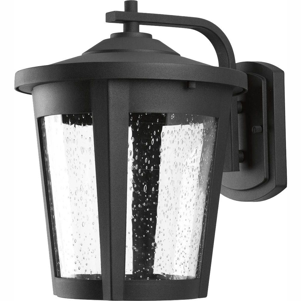Progress Lighting East Haven Collection 1 Light 12 In Within Favorite Vernie Black 9.75'' H Integrated Led Outdoor Bulkhead Lights (Photo 7 of 15)